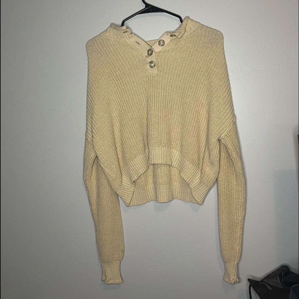 Cropped sweater